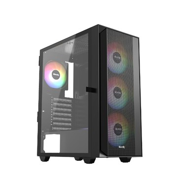 MSI Intel 12代I5六核心RTX5050{魔龍帝國Z}電競創作機(I5-12400F/H610/RTX5050/16G/2TB SSD)