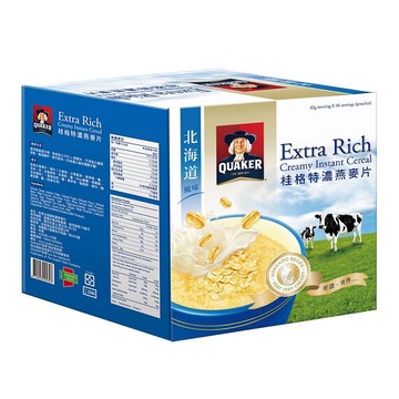 【啾啾蛋小舖】單包售/散裝(下單47包加贈1包)。桂格QUAKER。北海道特濃燕麥片 42g/包。好市多COSTCO