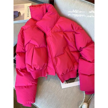 立領加厚棉服外套女2026冬新款小眾高級感氣質棉衣面包服ins棉襖