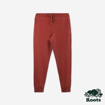 Roots男裝- ACTIVE INTERLOCK 棉褲-紅色