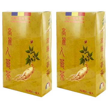 昊之蔘 高麗人蔘茶  3g  50包  2盒