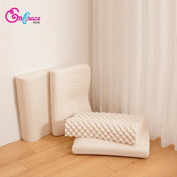 《Embrace英柏絲》特選100%天然乳膠枕(多款任選) 頸部支撐 枕頭 紓壓 按摩 Q彈 舒鼾 深層睡眠