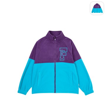 【FILA】中性 針織外套-紫色 1JKY-5839-PL