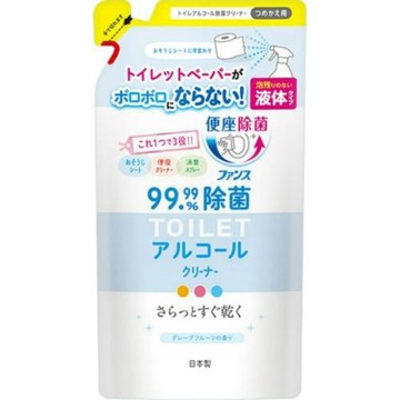 日本【第一石鹼 】浴室酒精除菌清潔劑 補充包 350ml 二入組合