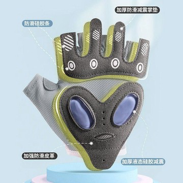 隔日💥半指健身手套女夏防滑防繭瑜伽普拉提器械啞鈴壺鈴戶外運動騎行