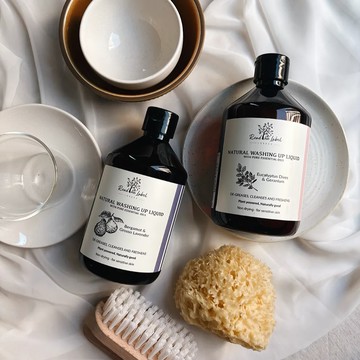 Vanilla Blanc 頂級天然洗碗精 500ml  二入組 - 天竺葵