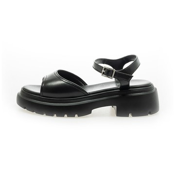 NUOVO 女鞋 LUNA CHUNKY VELCRO 5 厚底涼鞋 涼拖鞋 黑 N360303007