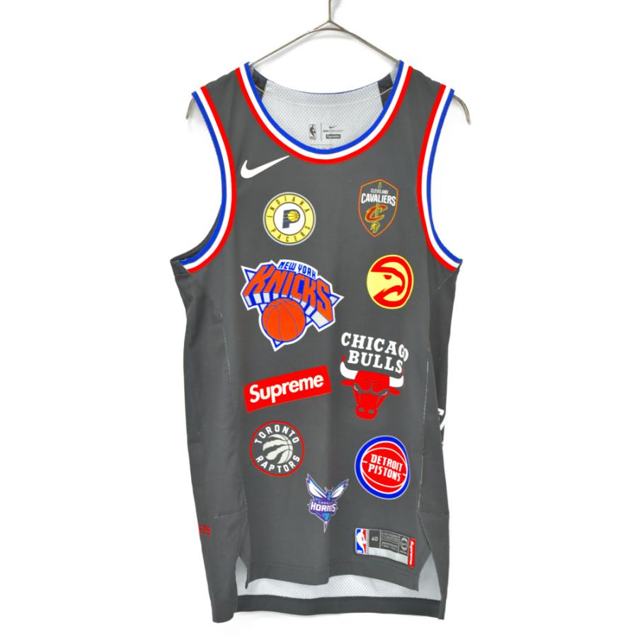 SUPREME (シュプリーム) ×NIKE×NBA 18SS Teams Authentic Jersey ゲームシャツ メッシ |  LINEショッピング