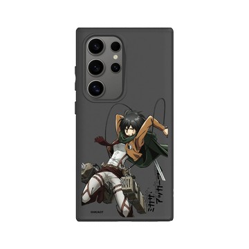 Galaxy S24 Ultra SolidSuit 黑 - 進擊的巨人 Attack On Titan - S2&S3 - 米卡莎