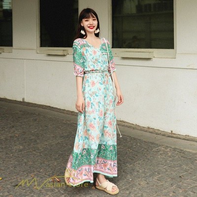 SOWA 花柄ロングワンピース | labiela.com