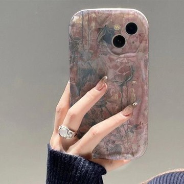 藝術油畫玫瑰適用三星s24ultra手機殼新款s23創意s22+時尚s21/s20fe個性a55a54a34a24全包a35a25a15a05s防摔