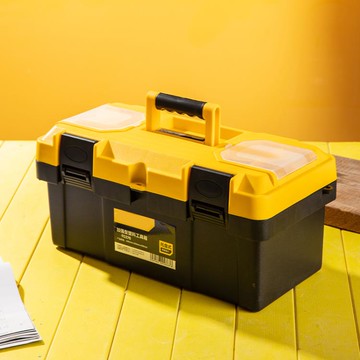 工具箱收納盒手提式家用多功能小號工具盒五金木工塑料工貝工縣箱