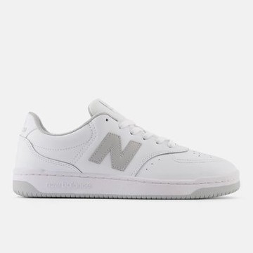 New Balance BB80 [BB80GRY] 男女 運動休閒鞋 小白鞋 簡約 舒適 穿搭 白 灰