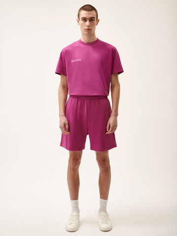 PANGAIA - 365 Midweight Mid Length shorts - berry-purple - S S