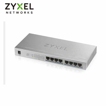 ZYXEL 合勤 GS1008HP 無網管型8埠Gigabit PoE交換器