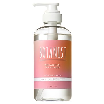 BOTANIST 柔順型洗髮精 櫻花 含羞草 15.5 fl oz  460ml  1瓶