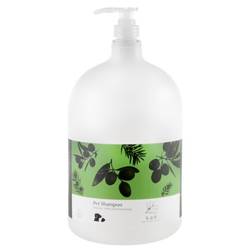 xan 杉淬 橄欖油長毛蓬鬆寵物洗毛精  4L  1桶