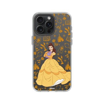 iPhone 15 Pro Max Clear 透明 - 迪士尼-公主系列 Disney Princess - 迪士尼公主 - 貝兒