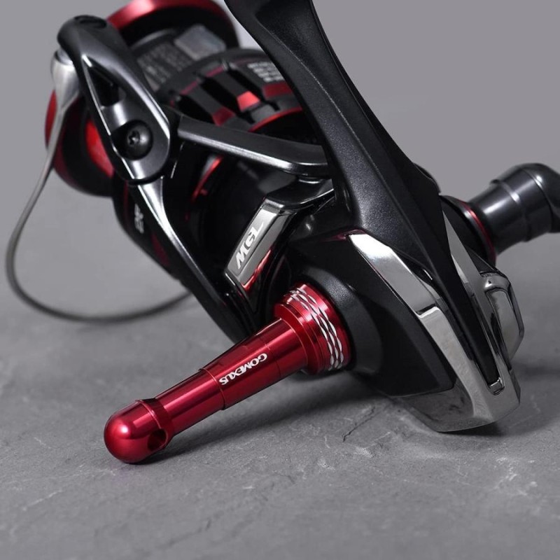 リールスタンド シマノ shimano ダイワ daiwa スピニング リール用 折り畳み カスタム パーツ ボディーキーパー アルミ 48mm  ゴメクサス Gomexus | LINEショッピング