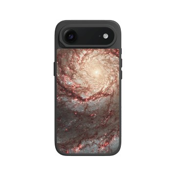 iPhone Air SolidX 黑 - NASA - The Two-faced Whirlpool Galaxy