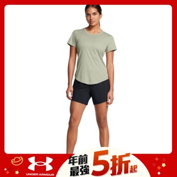 【UNDER ARMOUR】UA 女 Mileage 5吋短褲_1383168-002