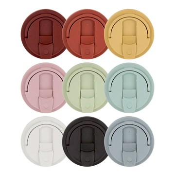 【WOKY 沃廚】渾圓杯770ML / 雙層750ml/550ml / ecozen880ml -專用上蓋(可拆)-二代