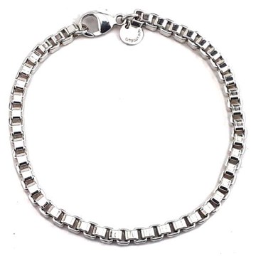 TIFFANY 情人款威尼斯 925純銀手鍊