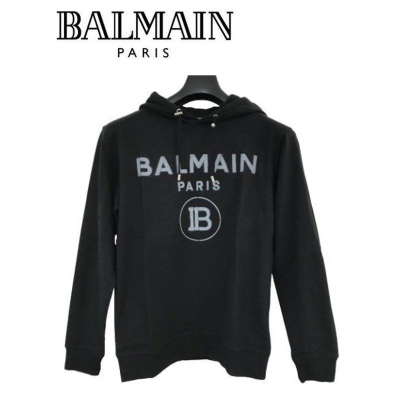 balmain バルマン ロゴ スウェット パーカー cpv.edu.vn