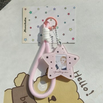 ⭐韓國代購正版⭐宋雨琦ins掛件鑰匙扣創意禮物禮品書包掛件掛飾禮物可更換照片