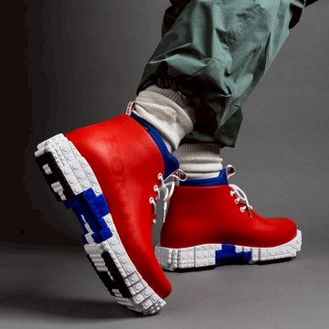 XPRESOLE HONDA 全防水咖啡靴 Evo2 - 熾紅之翼 男生US12