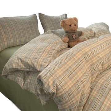 簡約水洗冕被濤單件非全純冕被濤150x200x230被單人學生宿舍牀單8