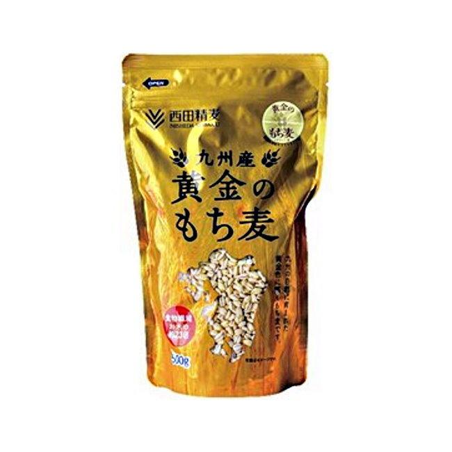 西田精麦 九州産 黄金のもち麦 500g