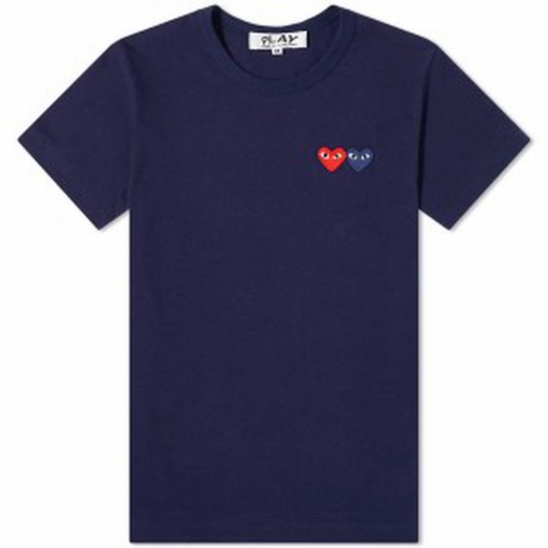 Comme des garcons clearance play women's heart tee