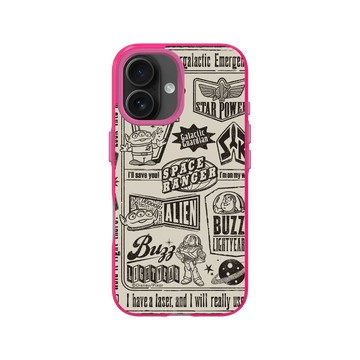 iPhone 16 Clear 粉漾桃 - 迪士尼-玩具總動員 Toy Story - 玩具總動員-美式風格