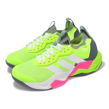 adidas 訓練鞋 Rapidmove Adv 2 Trainer M 男鞋 螢光綠 灰 緩震 運動鞋 愛迪達 IH2707