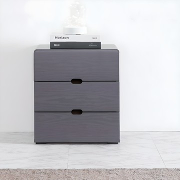 JD FURNITURE 雷米抽屜櫃  灰色  400mm  3格