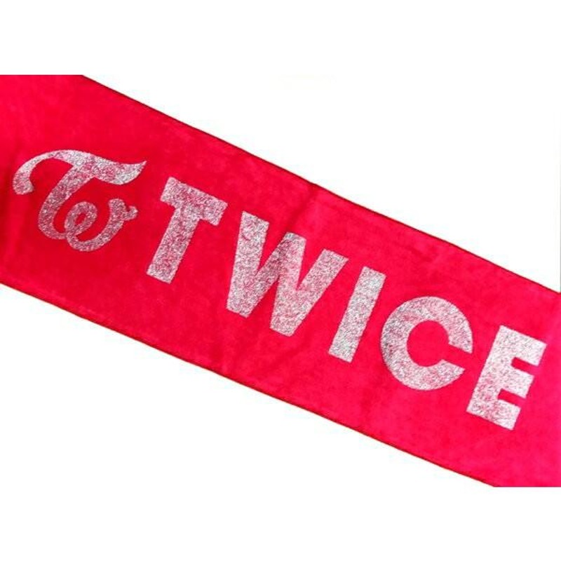 SALE!! 【メール便可】TWICE（トゥワイス）Slogan Towel スローガン