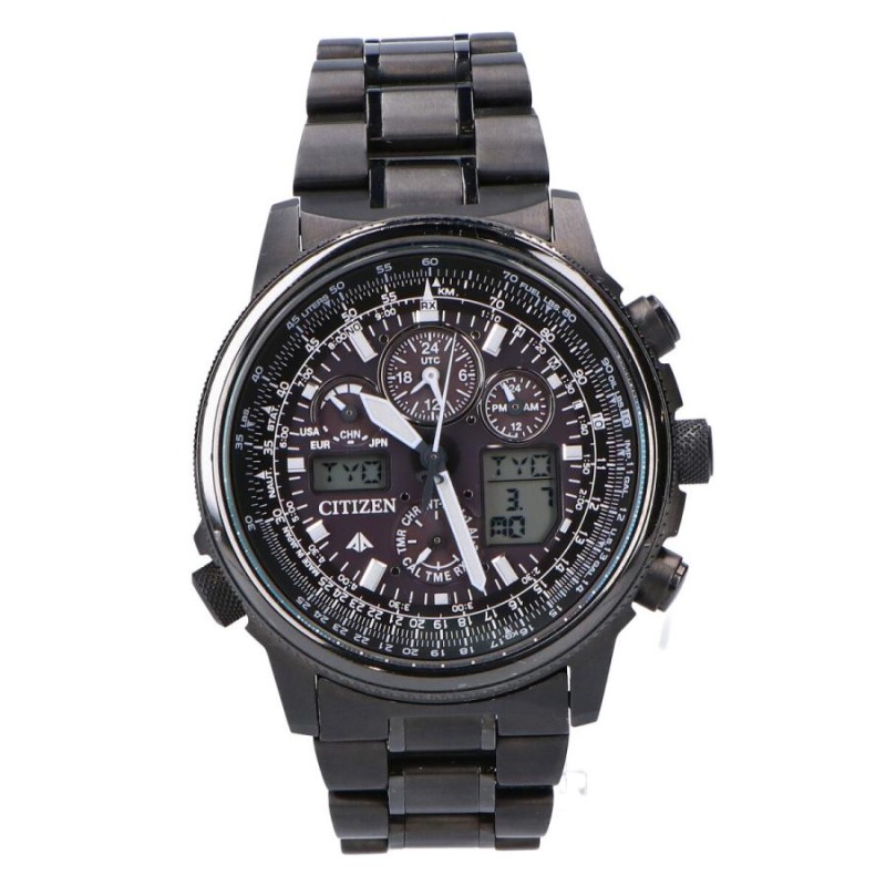 CITIZEN シチズン SKY JY8025-59E Cal.U680 PROMASTER プロマスター スーパーチタニウム エコ・ドライブ電波  腕時計 ブラック | LINEブランドカタログ