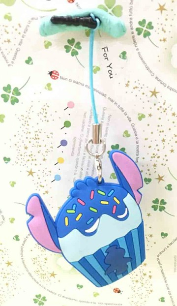 【震撼精品百貨】Stitch 星際寶貝史迪奇 史蒂奇防塵塞矽膠 蛋糕#60032 震撼日式精品百貨