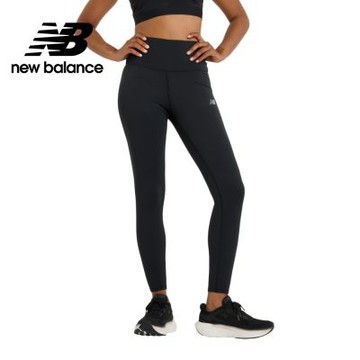 【New Balance】25吋彈性緊身褲_女性_黑色_WP51112BK