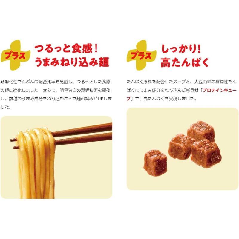 明星 ロカボ NOODLES おいしさプラス 低糖質 ３種各４個 ロカボヌードル 隣のティッシュセット