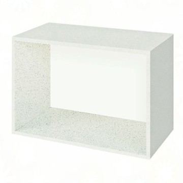 文創集-南亞塑鋼     山亞 南亞塑鋼2尺開放式組合收納櫃-60x31x40cm免組