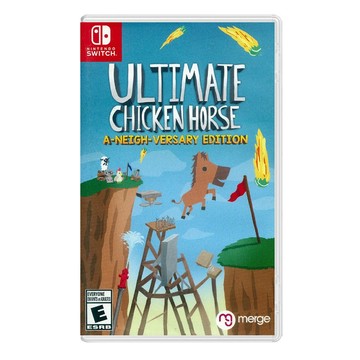 Nintendo 任天堂 SWITCH 超級雞馬 鄰居版 中英日文美版 Ultimate Chicken Horse A-Neigh-Versary Edition  1片  單一商品