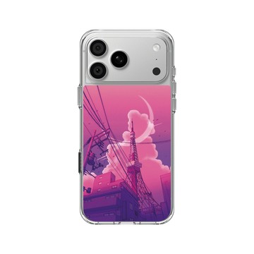 iPhone 18 Pro Max Clear Case（相機按鈕） 透明 - Denise Rashidi (Surudenise) - 東京鐵塔