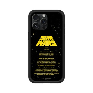 iPhone 15 Pro Max Mod NX 黑 - 迪士尼-星際大戰 Star Wars - 星際大戰-開場字幕