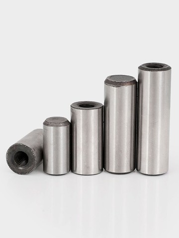 GB120內螺紋圓柱銷4/5/6/8/10/12/14定位銷/模具銷/45#中碳鋼淬火