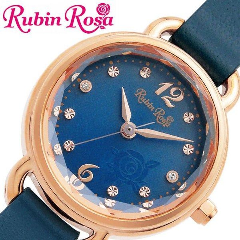 RubinRosa 腕時計 ルビンローザ 時計 レディース 腕時計 ブルー
