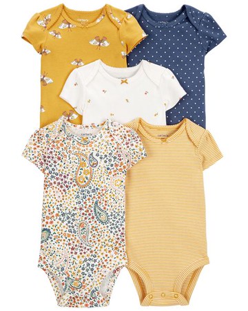 Baby 5-Pack Short-Sleeve Original Bodysuits