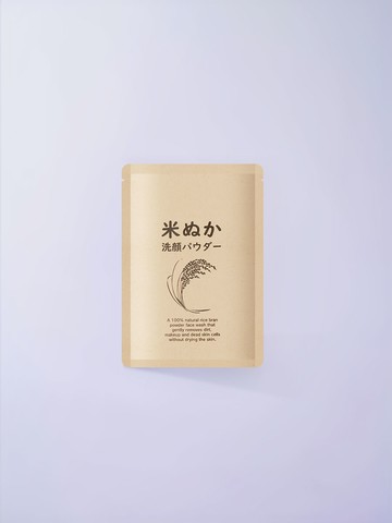 Rachel Wine 米糠酵素潔顏粉環保包裝