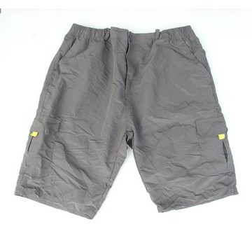 出口男士夏季多兜工裝五分褲速干寬松多口袋腰帶潮流戶外功能短褲